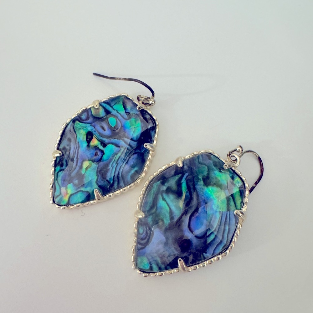 Kendra Scott Corley Drop Earrings in Abalone